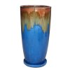 32" Fusion Tall Taper Planter with Saucer S/3