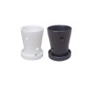 Black White Orchid Pot Assortment