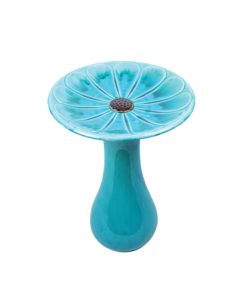20" Sunflower Birdbath