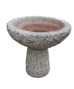 Round Natural Birdbath