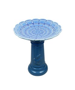 18" Aster Birdbath